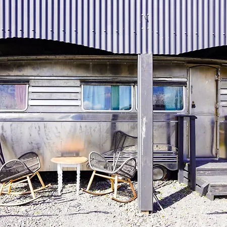 Custom Airstream At Escape Camping