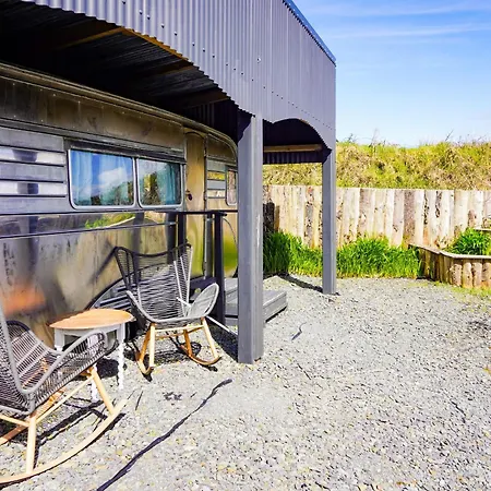 Camping Custom Airstream At Escape Valentia Island